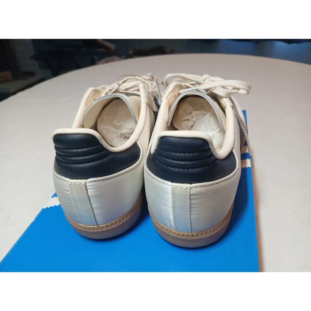 Adidas Samba OG Cream White Core Black Gum GS JQ3644 NEW‎ Size 7